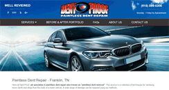 Desktop Screenshot of dent-proof.com